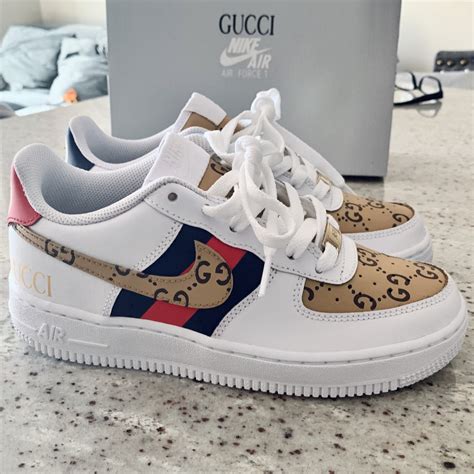 buy gucci air force ones|gucci air force 1 low gg.